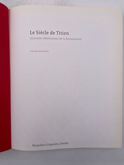 null «Le siècle de Tititen, gravures vénitiennes de la Renaissance», Gert Jan Van...
