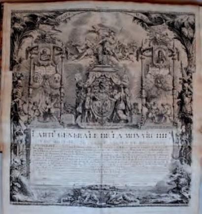 LEMAU DE LA JAISSE (Pierre) Carte générale de la Monarchie française contenant l'histoire...