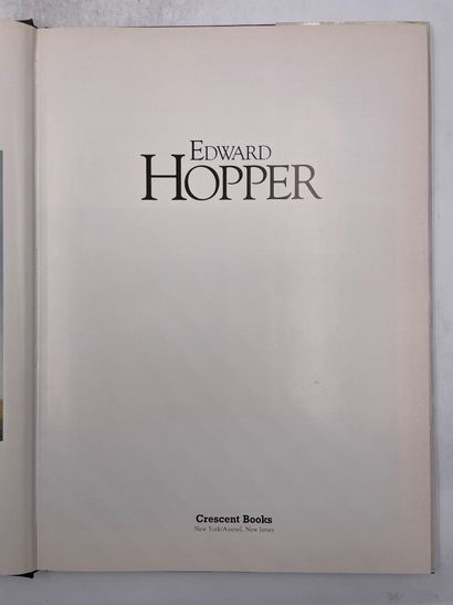 null «Edward Hopper», Sherry Marker, Ed. Crescent, 1990, livre en anglais

"DÉLIVRANCE...