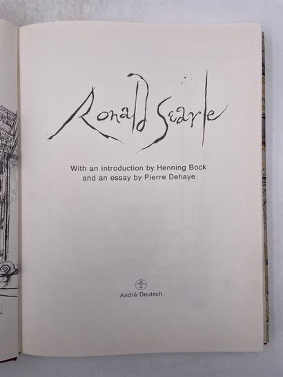null «Ronald Searle», Henning Bock, Pierre Dehaye, Ed. André Deutsch, 1978

"DÉLIVRANCE...