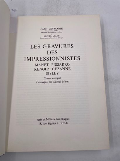 null «Les gravures des impressionnistes, Mannet, Pissarro, Renoir, Cezanne, Sisley»,...