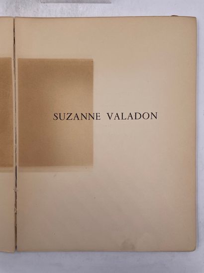 null «Suzanne Valadon», Ed. Pétridès, Paris, 1947, Ouvrage tiré à 998 exemplaires,...