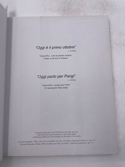 null «Lucio Fontana», Enrico Crispolti, Ed. Tornabuoni, 2009

"DÉLIVRANCE AU 25 RUE...