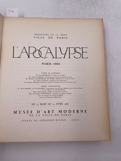 null «L’apocalypse, Paris 1961», auteurs multiples, ED. Joseph Forêt, 1961

"DÉLIVRANCE...