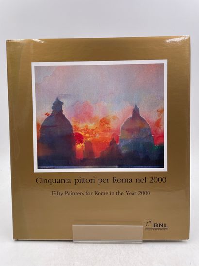 null 2 Volumes : « Cinquanta pittori per Roma nel 2000», vito Appeleo, Enzo Bilardello,...