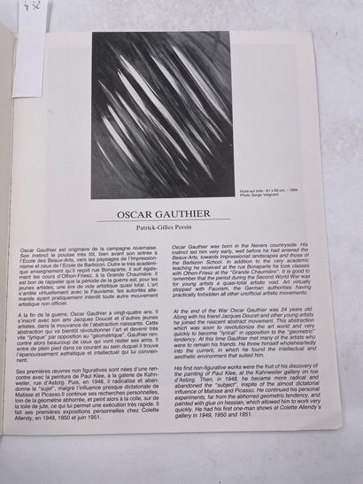 null «Oscar Gauthier», Patrick-Gilles Persin, Galerie Arnoux, 1989

"DÉLIVRANCE AU...