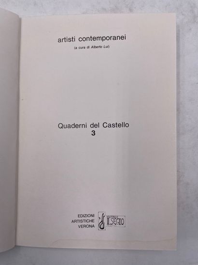 null «Mario Schifano», Alberto Lui, Ed. Artistiche Verona, date inconnue

"DÉLIVRANCE...