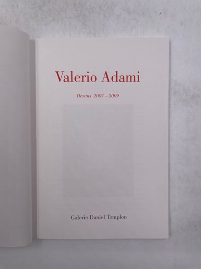 null «Valerio Adami, dessins 2007-2009», Ed. Galerie Daniel Templon, 2009

"DÉLIVRANCE...