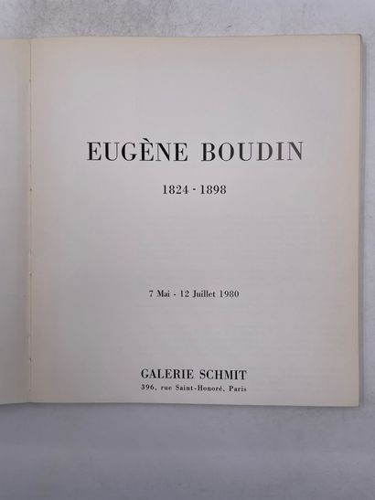 null «Eugene Boudin 1824-1898», Ed. Galerie Schmit, 1980

"DÉLIVRANCE AU 25 RUE LE...