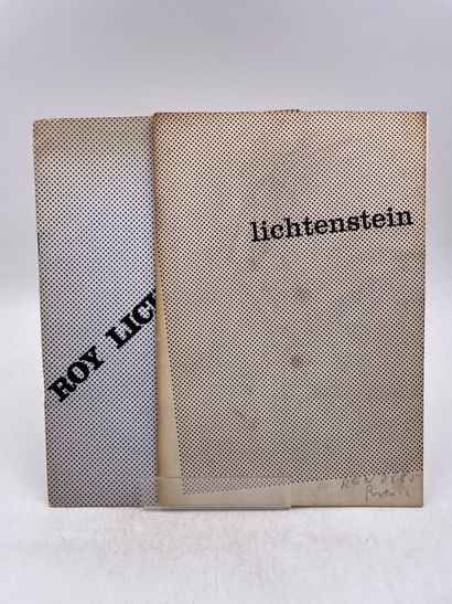 null 2 volumes : «Roy Lichtenstein», Elena Sonnabend, 1965 / «Lichtenstein», Elena...