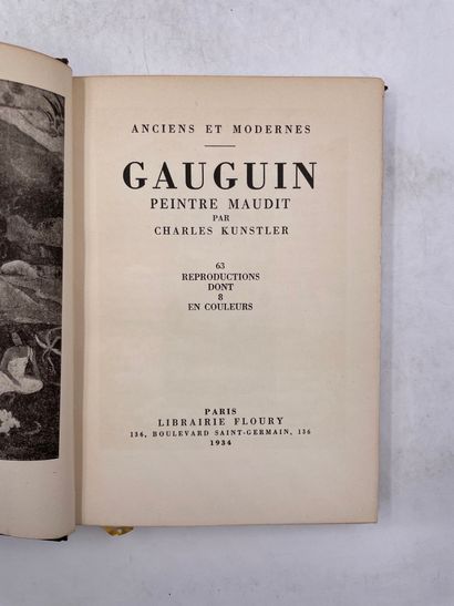 null «Anciens et moderne Gauguin», Charles Kunstler, Ed. Librairie Floury, 1934

"DÉLIVRANCE...