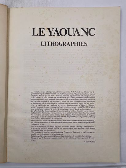 null «Le Yaouanc, lithographies», Ed. La pierre d’angle

"DÉLIVRANCE AU 25 RUE LE...