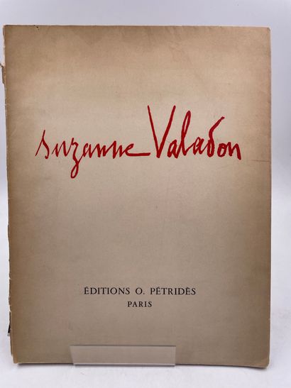  «Suzanne Valadon», Ed. Pétridès, Paris, 1947, Ouvrage tiré à 998 exemplaires, celui-ci... Gazette Drouot