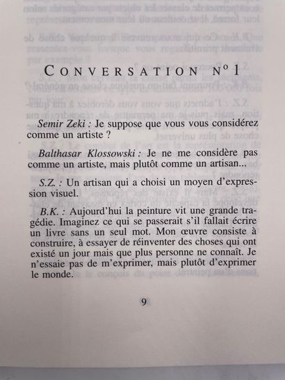 null «Balthus ou la quête de l’essentiel», Ed. Les belles lettres archibaud, 1995

"DÉLIVRANCE...