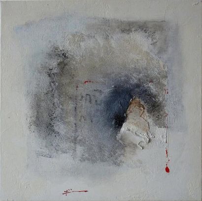 DUMINIL Franck Trace III/Technique mixte sur toile/SBG/40 x 40 cm