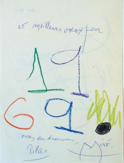 null «Cartones, 1959-1965», Joan MIRO par Pierre Matisse, New York, ouvrage largement...