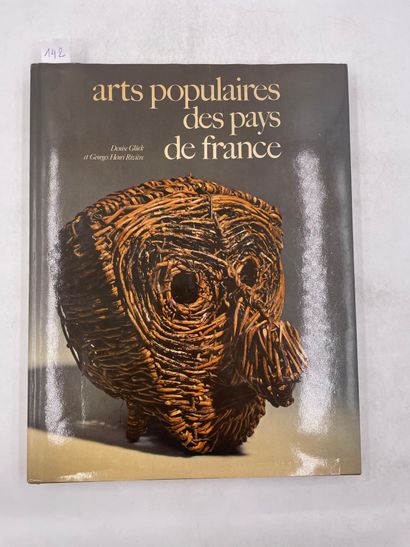  «Art populaire des pays de France», Denise Glück & Georges Henri Rivière, Ed. Cuénot,... Gazette Drouot