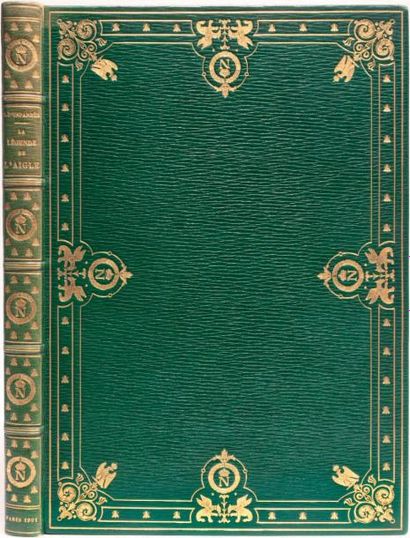 ESPARBES (G.) La légende de l'Aigle. Paris, Collection des dix, 1901, in-4, plein...