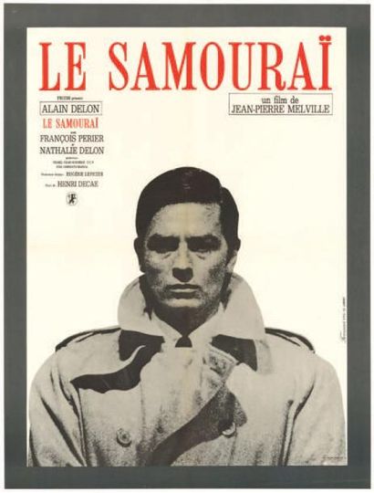 null SAMOURAI (le) Jean -Pierre MELVILLE 1967 Française 60x80cm/23x31in. Saint -Martin...