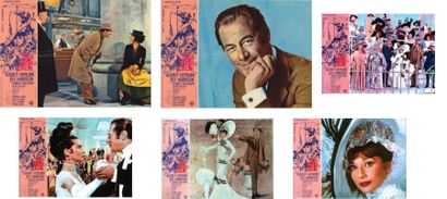 null MY FAIR LADY George CUKOR 1964 Italienne 102x76cm/40x30in. 6 affiches Roulée,...