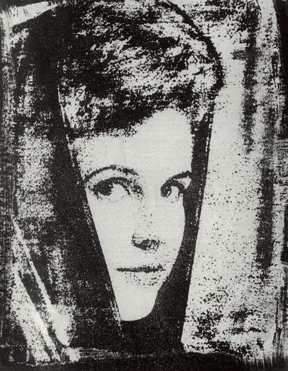 Maurice TABARD (1897-1984) Portrait d'Anne-Marie Edvina, c. 1961 Tirage argentique...