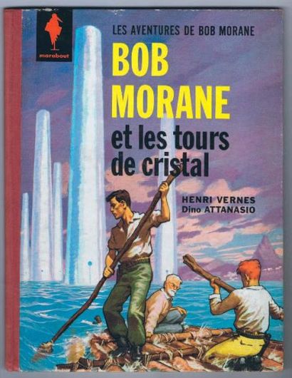 ATTANASIO «Les Tours de Cristal». Marabout 1962. Cartonné dos toilé. Édition originale....