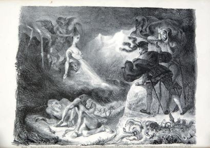 GOETHE (Johan Wolfgang von) Faust, tragédie de M. de Goethe, traduite en français...