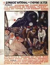null Syndicat National des Chemins de Fer 1910 - GRANDJOUAN Imprimerie du Syndicat...
