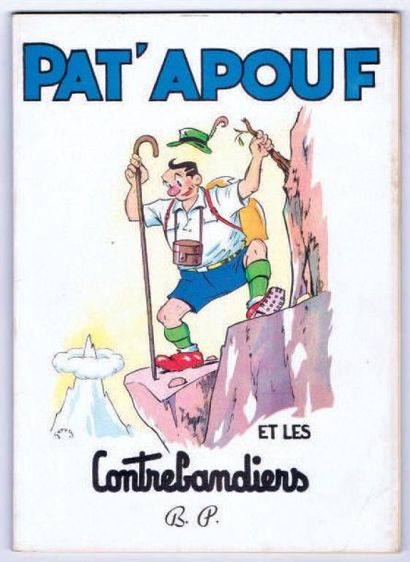 GERVY «Pat'Apouf et les Contrebandiers». Bonne Presse 1955. Album broché. Édition...