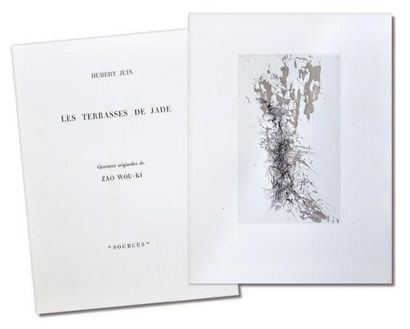 JUIN Hubert Les terrasses de jade. Editions Source Paris 1962. E.O. L'un des 50 ex...