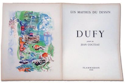 COCTEAU Jean Dufy. Flammarion Paris 1948. L'un des 1000 ex de luxe, seul tirage....