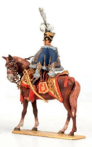 Métayer. 1er Empire Le général Junot à cheval. (1 fig.) (T.B.E.).