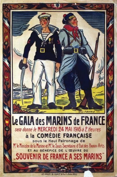 Le Gala des Marins de France 1916 / ARNOUX...