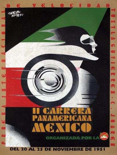 II Carrera Panamericana Mexico 1951 1951...