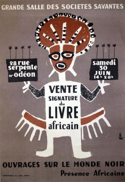null Vente Signature du Livre Africain / LORIN R. / Ouvrages sur le Monde Noir. /...