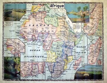 Afrique vers 1900 / TOUTEY / Nil. Transvaal....
