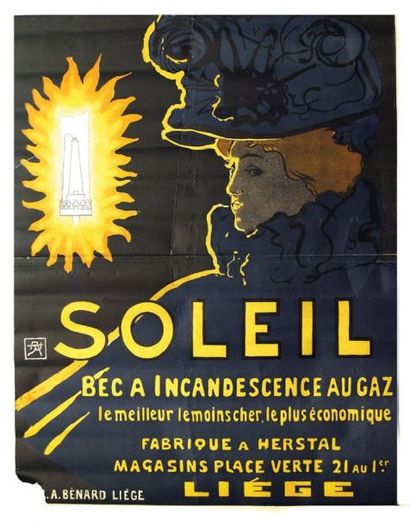 null Soleil Liège / RASSENFOSSE ARMAND / Bec à incandescence au gaz, le meilleur,...