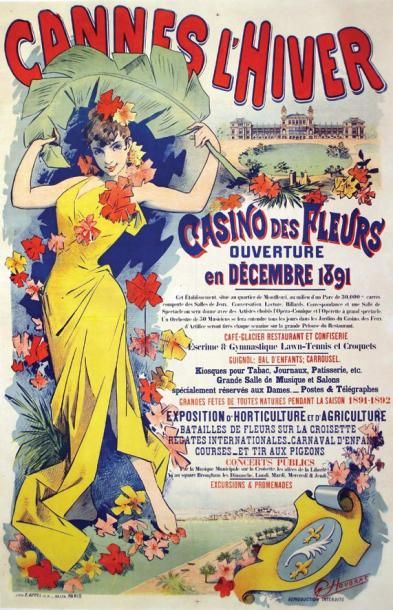 Cannes l'Hiver / CHOUBRAC / Casino des Fleurs....