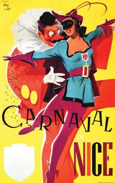 Carnaval de Nice 1955 / JEAN LUC d'après...