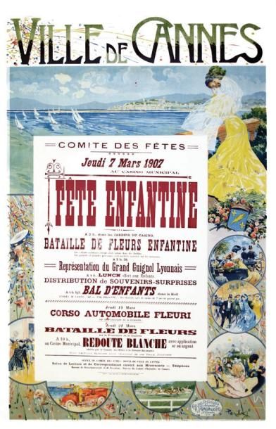 null Ville de Cannes - Fête Enfantine. 1907. 1907 / PEZILLA MARIO / A. Poméon et...