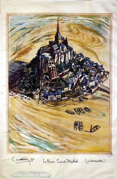 null Le Mont Saint-Michel 1934 / MABOSSY. C / (En Normandie). / Rotophot Paris Aff....