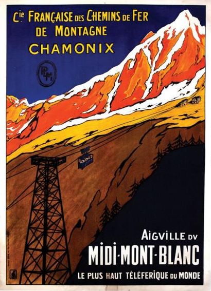 null Chamonix - Aiguille du Midi - Mont-Blanc / Le plus grand haut téléférique du...