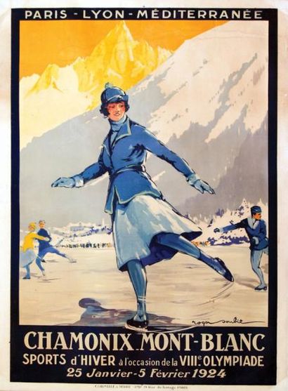null Chamonix - Mont-Blanc / SOUBIE ROGER / Sports d'Hiver à l'occasion de la VIII...