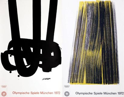 null Olympische Spiele München 1972 1970, 1969 / SOULAGES / HANS HAR TUNG / Mourlot...