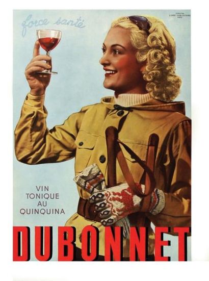 null Dubonnet / Vin tonique au Quinquina. / L'Idée Publicitaire Paris Pub / Ad B.E....