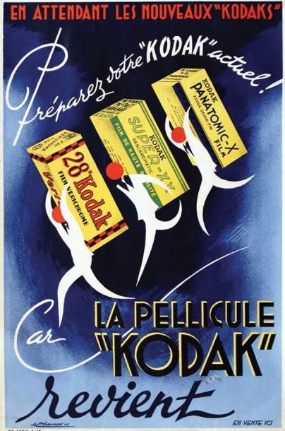 null La Pellicule Kodak revient 1946 / ETIENNE / «En attendant les nouveaux Kodak...