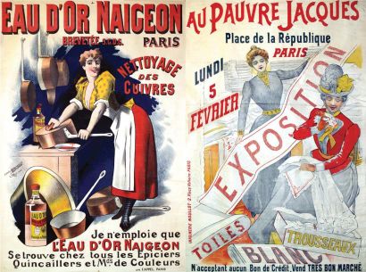 null Eau D'Or Naigeon Paris / Au Pauvre Jacques / CHOUBRAC (d'après) / Nettoyage...
