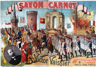 null Savon Carnot - Victor Vaissier Paris / Siège de Lille - Résistance Héroïque...