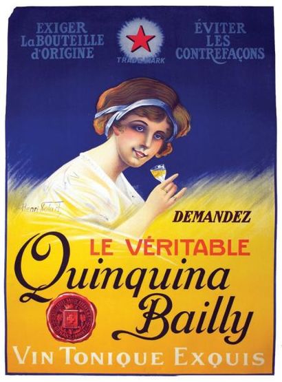 Le Véritable Quinquina Bailly Ornans - Doubs...