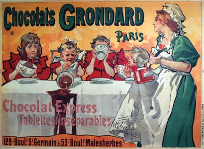 Chocolats Grondard Paris / V.B. / Lemercier...